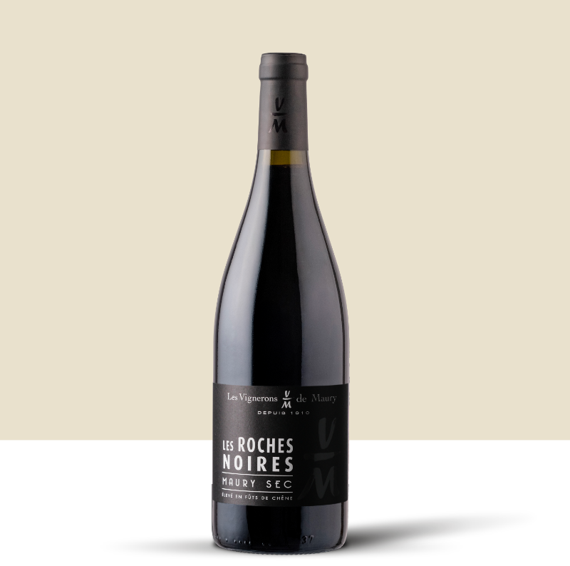 Gamme Maury Sec Bouteille de vin sec de la gamme Maury Sec, Les Vignerons de Maury