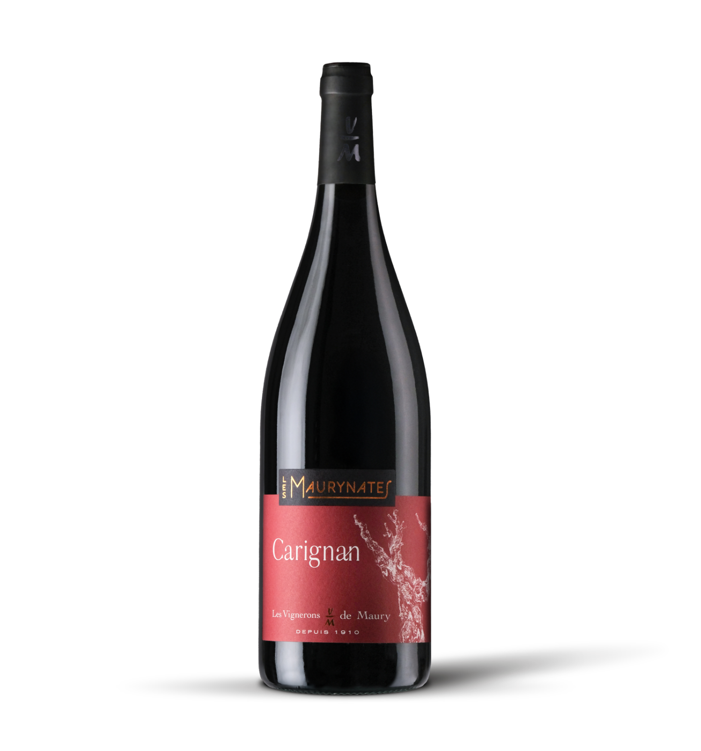 Bouteille Les Maurynates Carignan, IGP Côtes Catalanes, Les Vignerons de Maury