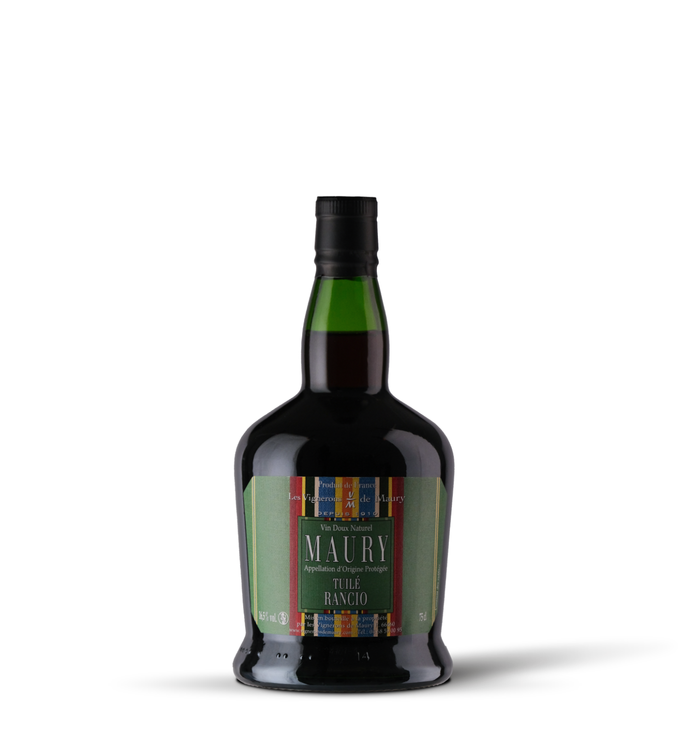Bouteille Maury Tuilé Rancio, AOP Maury Tuilé, Les Vignerons de Maury