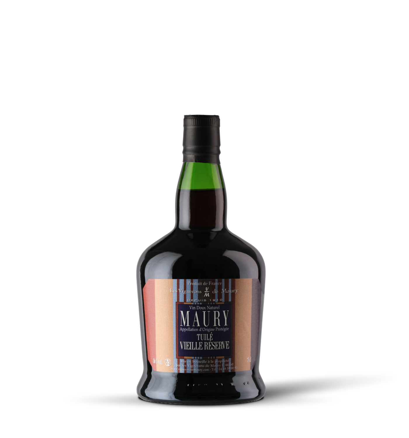 Bouteille Maury Tuilé Vieille Réserve, AOP Maury Tuilé, Les Vignerons de Maury