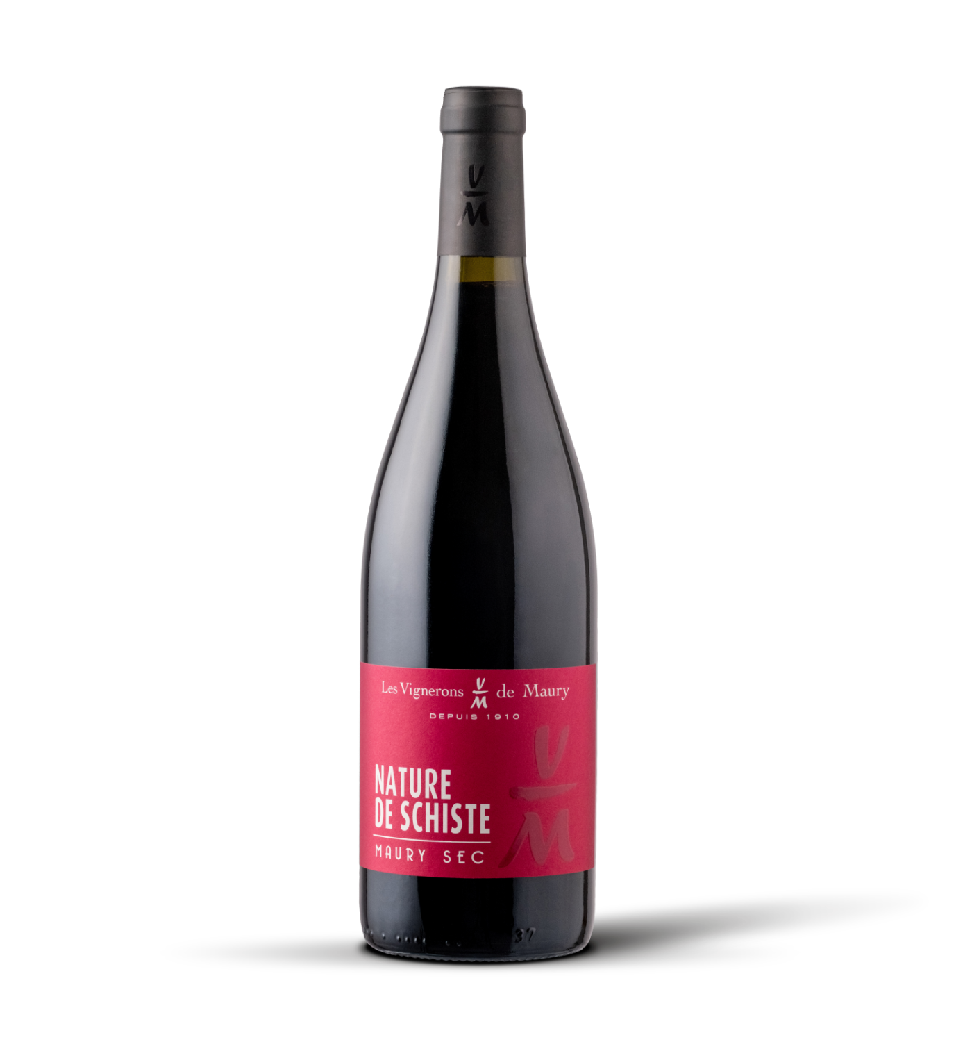 Bouteille Nature de Schiste Rouge, AOP Maury Sec, Les Vignerons de Maury