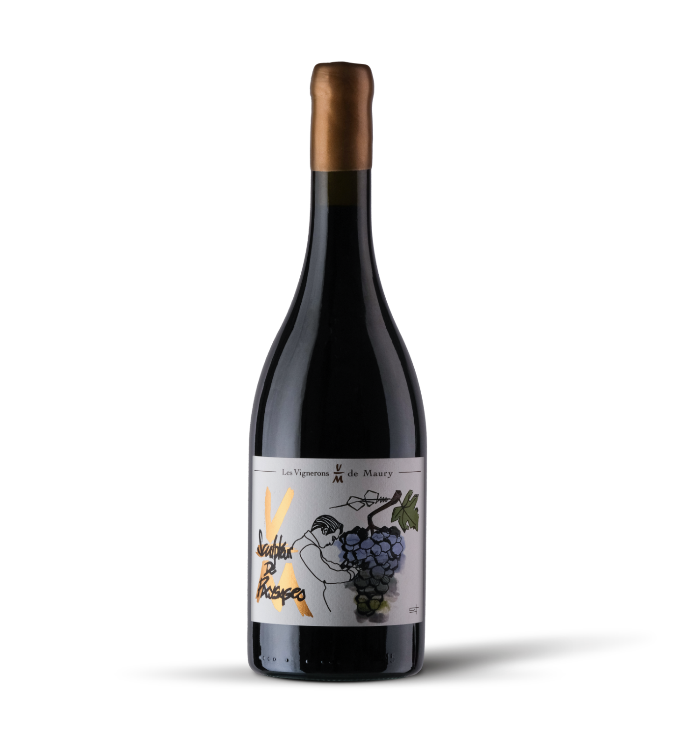 Bouteille Sculpteur de Paysages, AOP Maury Sec, Les Vignerons de Maury