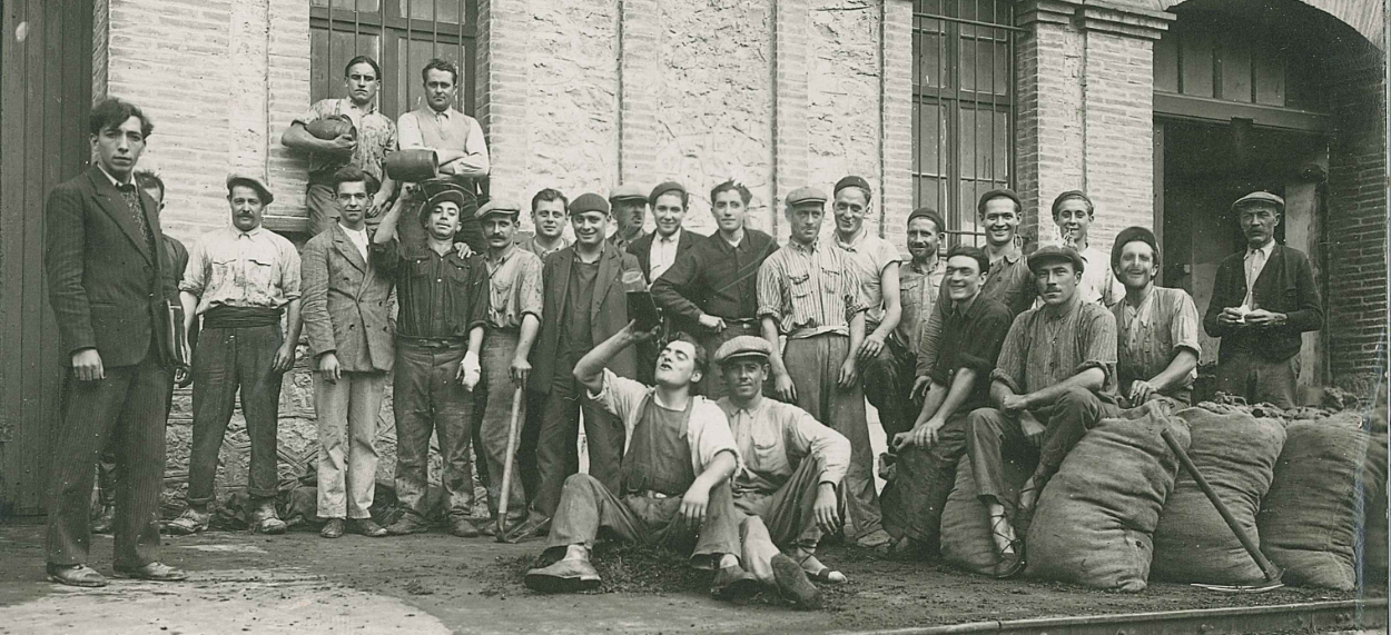Photo d'archive 1974 : naissance de la coopérative actuelle des Vignerons de Maury