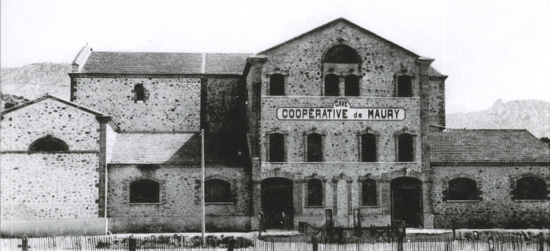 Photo d'archive 1980 : la bouteille Maury