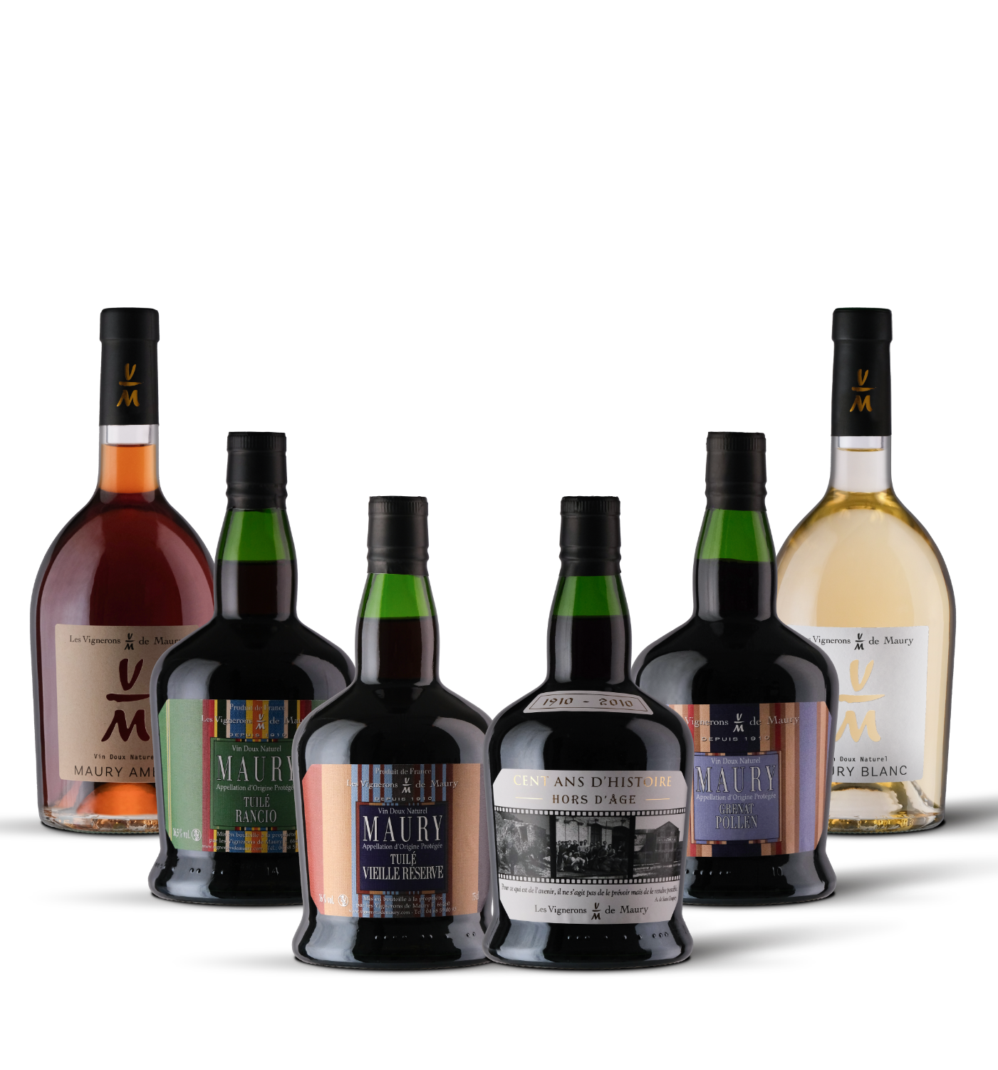 La Box Maury, coffret de 3 bouteilles de vin Les Vignerons de Maury